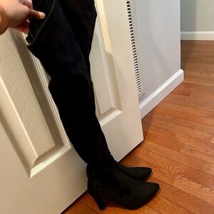 Black Over-the-Knee Boots